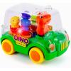 ArtCreativity Light Up Dinosaur Car – Bump and Go Toy Car with Moving Gears, Music, Flashing LED’s, and Engine Sounds – Toy Car for Toddlers 3 and Up – Autism Sensory Gifts for Boys 5 6