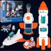 ArtCreativity Rocket Space Toys for Kids 3 4 5 6 7, with Planet Projection, Rocket Ship Toys for Toddlers with Lights and Sounds, Space Shuttle Toy with Mist Spray, Rovers, Astronaut Toy for Boys
