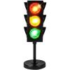 ArtCreativity Traffic Light Table Lamp for Kids, 1 PC, Bedside Lamp with Color Changing LEDs, Cool Nightlight for Girls and Boys, Decorative for Living Room, Bedroom, or Playroom, 11 Inches