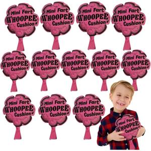 ArtCreativity 6 Inch Whoopee Cushions Pack of 12 – Fun Whoopie Cushion Noise Makers for Kids and Adults – Fart Sounds Prank Toy – Novelty Gag Joke Gift – Birthday Bulk Party Favors for Boys and Girls(6 Inch – 12 Pack)