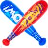ArtCreativity 20 Inch Pow Inflatable Baseball Bats (Pack of 12) Baseball Goodie Bags Favors, Superhero Birthday Boy Party Favors, Carnival Party Prizes, Toddler Outdoor Toys, Fun Summer Toys for Kids