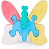 ArtCreativity Butterfly Puzzle Sidewalk Chalk for Kids – Fun Easter Basket Filler – Washable Sidewalk Chalk Set with 6 Pieces – Outdoor Chalk in 5 Colors – Creative Outdoor Toys for Boys and Girls