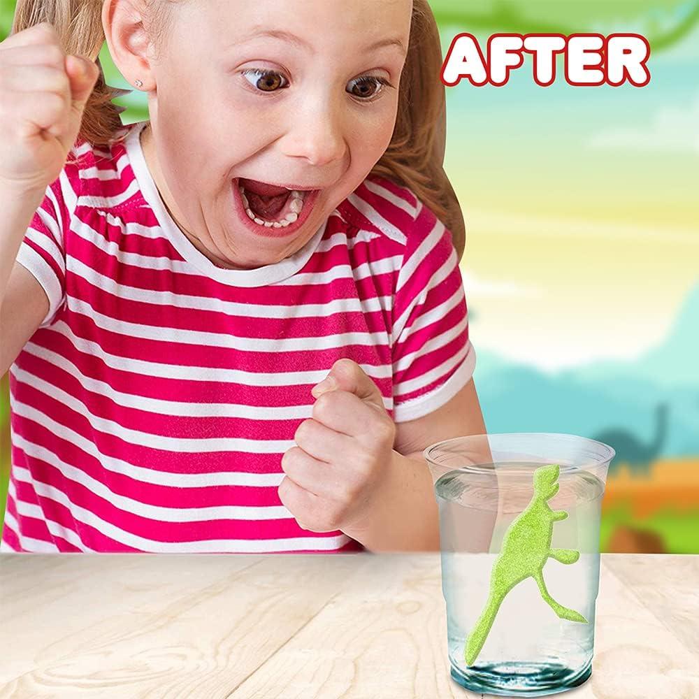 imageArtCreativity Magic Growing Dinosaur Capsules 2 Packs 24 Expanding Dino Capsules Grow in Water Cute Color and Design Variety Kids Birthday Party Favors Easter Basker Contest Prize or Gift Idea