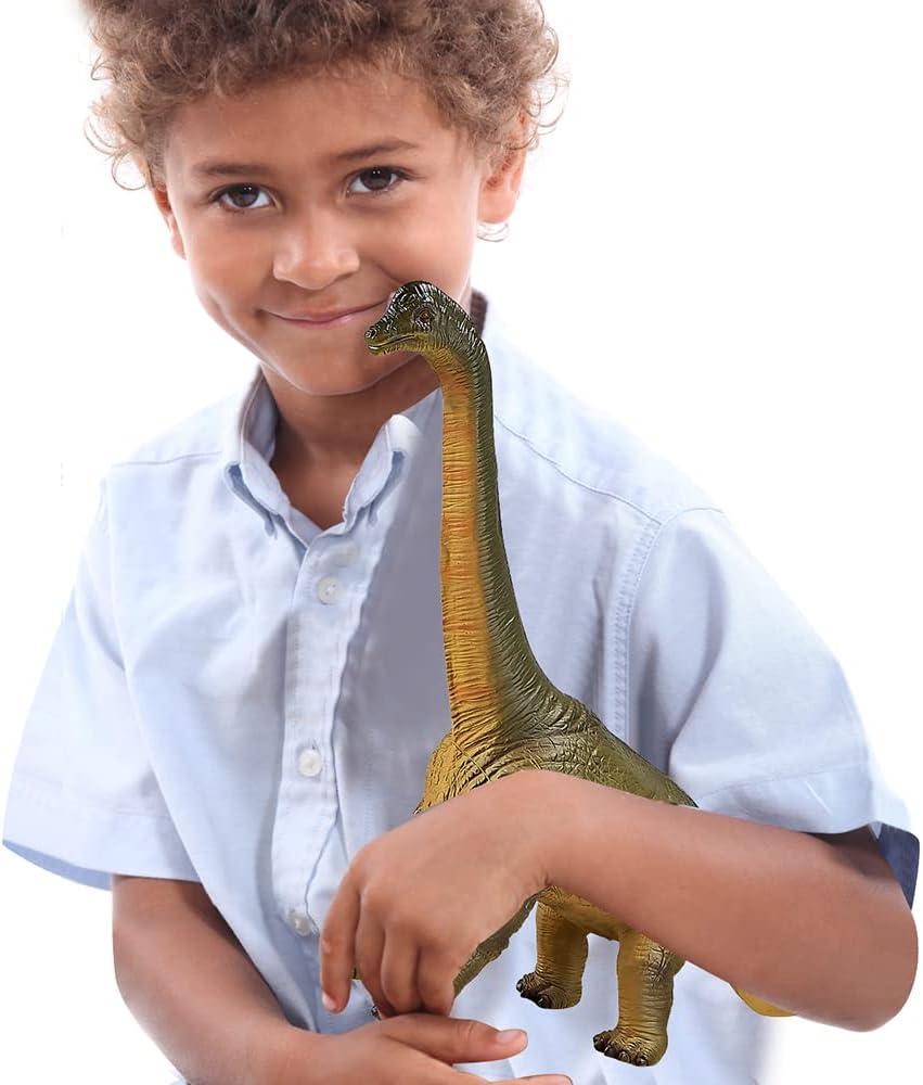 imageArtCreativity Soft Brachiosaurus Dinosaur Toy for Kids Realistic ampamp Soft Touch 15 Inch Dinosaur Figurine Educational Learning Resource Gift and Party Favors