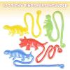 ArtCreativity Sticky Toys Set – Pack of 12 – Sticky Dinosaurs – Colorful Kids’ Toys – Fun Birthday Party Favors for Girls and Boys, Great Carnival Prize, Novelty Gift