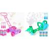 ArtCreativity Bubble Lawn Mower for Toddlers 1-3, Kids Bubble Blower Machine & Weed Wacker Bubble Machine – Electronic Weed Eater Toy with Bubble Solution Included, Grass Trimmer Toy with Lights/Sound