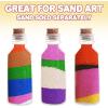 ArtCreativity 12pcs/2oz Plastic Sand Art Bottles with Corks – 3.75” Bulk Sand Art Bottles for Sand Art Kit, Message in a Bottle, Wedding Invitations, Fun Arts and Crafts Supplies for Kids – No Sand(12 Pack)