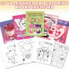 ArtCreativity 20 Packs / 5″ X 7″ Valentines Day Mini Coloring Books for Boys and Girls Children, 5 Designs Set for Classroom, Perfect for Creative Educational Art Home and Exchange Gifts for Toddlers