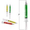 ArtCreativity 60 Pack Syringe Pens for Kids Retractable Fun Assorted Color Pens for Nurse Party Favors, Goodie Bag Fillers, Cool Nursing Student School Supplies – for Boys & Girls