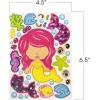 ArtCreativity Make Your Own Mermaid Sticker Set, 24 Sheets, Customizable Mermaid Stickers for Girls, Fun Crafts Classroom Activity, Goodie Bag Fillers, Teacher Reward