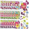 ArtCreativity Make Your Own Mermaid Sticker Set, 24 Sheets, Customizable Mermaid Stickers for Girls, Fun Crafts Classroom Activity, Goodie Bag Fillers, Teacher Reward