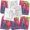 ArtCreativity Sea Life Coloring Books for Kids, Set of 12, 5 x 7 Inch Small Color Booklets, Fun Treat Prizes, Favor Bag Fillers, Birthday Party Supplies, Art Gifts for Boys and Girls