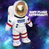 ArtCreativity 12 Inch Plush Toy Astronaut Figurine & Mini Astronaut Paratroopers (Pack of 24)