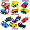 ArtCreativity 12 Pack Mini Construction Vehicles for Kids – Pull Back Toy Cars and Trucks, Fun Prize Box Toys for Toddlers, Great for Party Favors, Birthday Gifts for All Ages