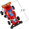 ArtCreativity 2.5 Inch Pull Back Race Cars for Kids, Set of 12, Pullback Toy Cars in Assorted Colors, Birthday Party Favors for Boys & Girls, Goodie Bag Fillers, Small Carnival and Contest Prize