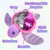 ArtCreativity Flip Sequin Sea Turtle Plush Toy, 1PC, Soft Stuffed Sea Turtle with Color Changing Sequins, Cute Home and Nursery Animal Decorations, Calming Fidget Toy for Girls & Boys, 10.5 Inches