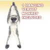 ArtCreativity Hanging Vervet Monkey Plush Toy, 17.5 Inch Stuffed Monkey with Realistic Design, Soft and Huggable, Cute Nursery Decor, Best Birthday Gift for Boys and Girls
