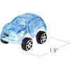 ArtCreativity Mini Transparent Action Cars for Kids, Set of 24, Miniature Racers in Assorted Colors, Birthday Party Favors, Goodie Bag Fillers, Small Carnival and Contest Prize for Boys and Girls
