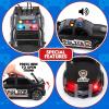 ArtCreativity Police Car Toy – Cop Car 1:20 Scale, Flashing Rooftop Lights and Headlights and Siren, Openable Trunk, and Friction-Powered Motion, Large Police Cars for Kids Ages 4-8