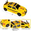ArtCreativity Yellow Taxi Cab Toy – 9 Inch – Taxi Toy Car with Headlights for Kids – Sporty Design New York City Cab Model with Realistic Sound Effects for Boys and Girls – Cool Toy Cars for Boys 3+