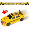 ArtCreativity Yellow Taxi Cab Toy – 9 Inch – Taxi Toy Car with Headlights for Kids – Sporty Design New York City Cab Model with Realistic Sound Effects for Boys and Girls – Cool Toy Cars for Boys 3+