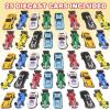 ArtCreativity 25 Pc-Diecast-Toy Car Set, Durable-Diecast-Mini Racers in Assorted Designs, Cool Birthday Party Favors for Kids, Goodie Bag Stuffers, Best Birthday Gift for Boys and Girls