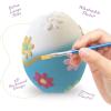 ArtCreativity 3D Easter Egg Painting Kit – Easter Craft Kit Includes Molds, Paint, Brushes for Kids & Adults – Ceramic Plaster Painting Kit – DIY Gifts for Spring – Basket Stuffers