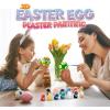 ArtCreativity 3D Easter Egg Painting Kit – Easter Craft Kit Includes Molds, Paint, Brushes for Kids & Adults – Ceramic Plaster Painting Kit – DIY Gifts for Spring – Basket Stuffers