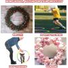 ArtCreativity Hula Hoop for Kids (Pack of 6), Adjustable Size Hoola Hoop Toy for Exercise, 8 Section Detachable Hoola Hoops, Playground Toys for Outdoor Fun, Birthday Party Favors for Boys and Girls