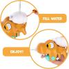 ArtCreativity Squirt Gun for Wrist – Set of 2 Small Squirt Guns for Kids – Animal Squirt Toys – 1 Crocodile and 1 T-Rex Design – Water Squirt Toy for Kids – Squirt Guns for Bath or Outdoor Summer Fun