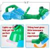 Hoopi Weed Wacker Bubble Machine for Kids – Electronic Weed Eater Toy with Bubble Solution Included, Grass Trimmer Toy with Lights & Sounds, Outdoor Bubble Toy Gifts for Toddlers 3 4 5