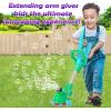 Hoopi Weed Wacker Bubble Machine for Kids – Electronic Weed Eater Toy with Bubble Solution Included, Grass Trimmer Toy with Lights & Sounds, Outdoor Bubble Toy Gifts for Toddlers 3 4 5