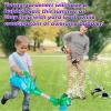 Hoopi Weed Wacker Bubble Machine for Kids – Electronic Weed Eater Toy with Bubble Solution Included, Grass Trimmer Toy with Lights & Sounds, Outdoor Bubble Toy Gifts for Toddlers 3 4 5