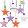 ArtCreativity 36 Pack Sand Art Bottles for Kids – Summer DIY Craft Kit with Funnels & Necklaces – Fun Party Favors for Beach, BBQ, Camping, Birthday & Outdoor Activities – Sand Sold Separately(36 Pack)