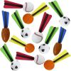 ArtCreativity 6 Inch Jet Sports Balls – Fun Flying Ball Toys – Set of 12 – Soft Safe Foam – Cool Summer Outdoor Activity – Sporty Birthday Party Favors for Boys, Girls, Toddlers – Goodie Bag Fillers