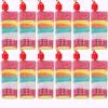 ArtCreativity Cellphone Art Bottle Necklaces, Pack of 12, Sand Art Craft Kit with Shaped Bottles, Craft Party Supplies and Party Favors for Kids – Sand Sold Separately (Cellphone)