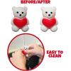 ArtCreativity 48 PCS Mini Valentines Squishies Toys, Bulk Set, 12 Cute Designs, Stress Relief Toys for Kids & Adults, Valentines Gifts, Party Favors, Goodie Bag Stuffers, Fun & Squishy Novelty Toys