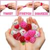 ArtCreativity 48 PCS Mini Valentines Squishies Toys, Bulk Set, 12 Cute Designs, Stress Relief Toys for Kids & Adults, Valentines Gifts, Party Favors, Goodie Bag Stuffers, Fun & Squishy Novelty Toys