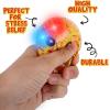 ArtCreativity Jumbo Light Up Squishy Octopus Toys – Set of 4 Fidget Sensory Toys for Kids & Adults – Glow in The Dark Toys for Autism, ADHD, Anxiety, Party Favors & Classroom Rewards
