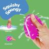 ArtCreativity Sports Balls Water Splash Toys – Set of 3 – Spongy Bath Toys for Kids – 3 Different Athletic Ball Designs Include Football, Basketball, Soccer Ball – Bathtub Toys & Kids Pool Accessories(Tennis Balls)