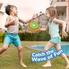 ArtCreativity Sports Balls Water Splash Toys – Set of 3 – Spongy Bath Toys for Kids – 3 Different Athletic Ball Designs Include Football, Basketball, Soccer Ball – Bathtub Toys & Kids Pool Accessories(Fruits)