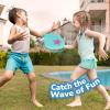 ArtCreativity Sports Balls Water Splash Toys – Set of 3 – Spongy Bath Toys for Kids – 3 Different Athletic Ball Designs Include Football, Basketball, Soccer Ball – Bathtub Toys & Kids Pool Accessories(Sea Shells)