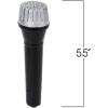 ArtCreativity Toy Microphone Set for Kids 5.5 Inch – 12 Count – Pretend Play Plastic Mics for Karaoke Fun – Stage or Costume Prop – Birthday Party Favors, Goody Bag Fillers for Boys, Girls, Toddlers(Black/Silver)
