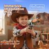 ArtCreativity Toy Revolver Gun with Lights and Sound, 12 Inch Revolver with Cool LED Effects and Realistic Firing Sounds, Light Up Toy Guns for Boys, Great Gift for Kids – Batteries Included