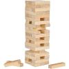 ArtCreativity Wooden Tower Game, Wood Tumbling Blocks Set with 54 Pieces, Fun Indoor Jenga Game for Kids, Adults & House Parties, Development Toys for Children, Great Gift Idea