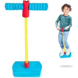 ArtCreativity Foam Pogo Jumper for Kids – Pogo Stick with Safe Foam Design – Kids’ Workout Equipment – Hopper Stick for Active Play Indoors and Outdoors – Gift for Boys and Girls 6 and Up