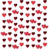 ArtCreativity Valentine’s Heart Garland – 4 Strings x 13.12ft – Hanging Red Heart Banner for Wedding Props, Romantic Anniversary Decorations, Photo Backdrop, Home Decor – Birthday Party Supplies