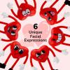 ArtCreativity Heart Bendables – 12 Pack – Bendable Valentine Toys for Kids – Valentine Gift Party Favors for Boys & Girls, Stress Relief Fidget Toy, Educational Toys for Kids, Goodie Bag Stuffers