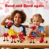 ArtCreativity Heart Bendables – 12 Pack – Bendable Valentine Toys for Kids – Valentine Gift Party Favors for Boys & Girls, Stress Relief Fidget Toy, Educational Toys for Kids, Goodie Bag Stuffers