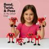 ArtCreativity Heart Bendables – 12 Pack – Bendable Valentine Toys for Kids – Valentine Gift Party Favors for Boys & Girls, Stress Relief Fidget Toy, Educational Toys for Kids, Goodie Bag Stuffers